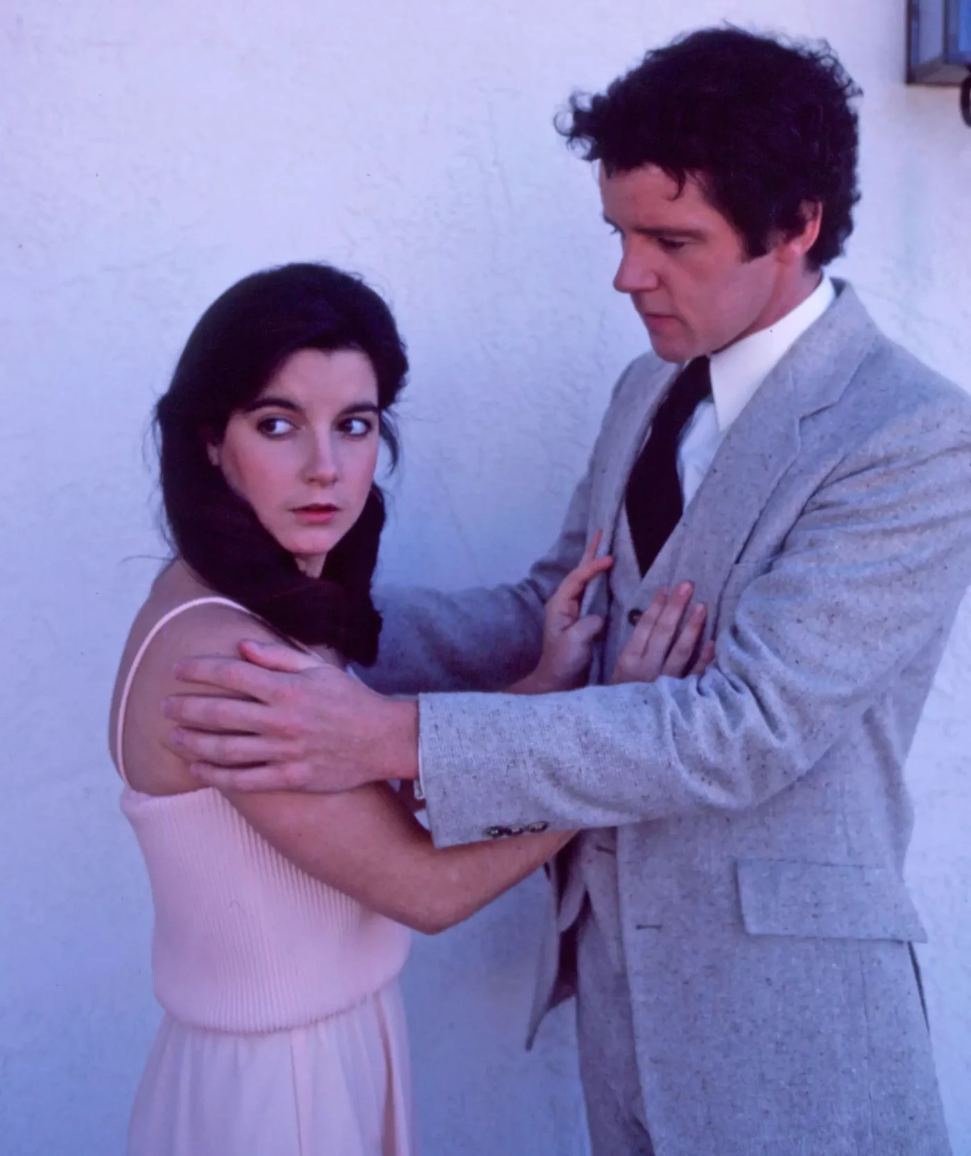 Los Angeles, CA - 1981: (L-R) Dominique Dunne, James Canning promotional photo for the ABC tv movie