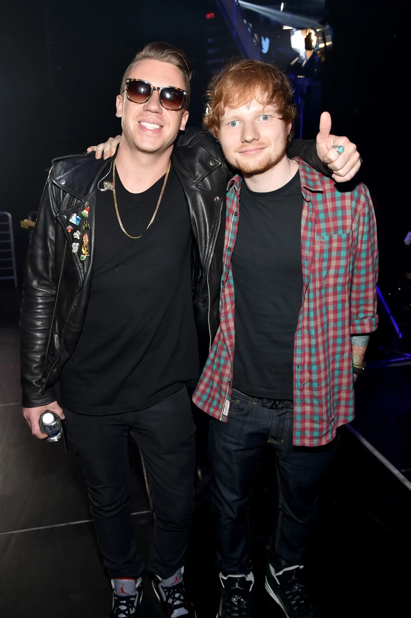 Macklemore and Ed Sheeran