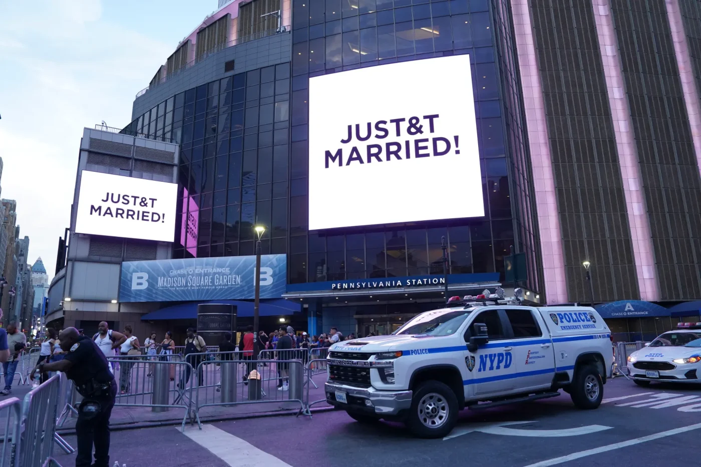 Madison Square Garden displays