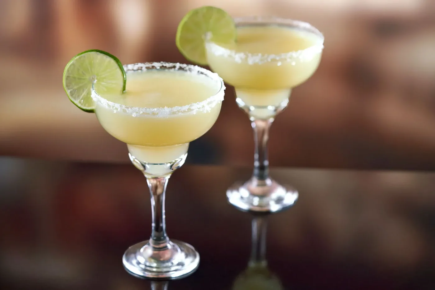 Margarita Classic Style in Margarita Glass