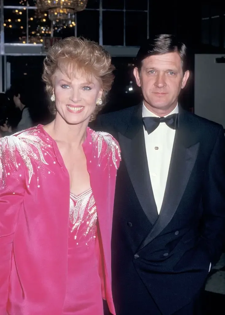 Mariette Hartley and her then husband Patrick Boyriven pictured in 1987.