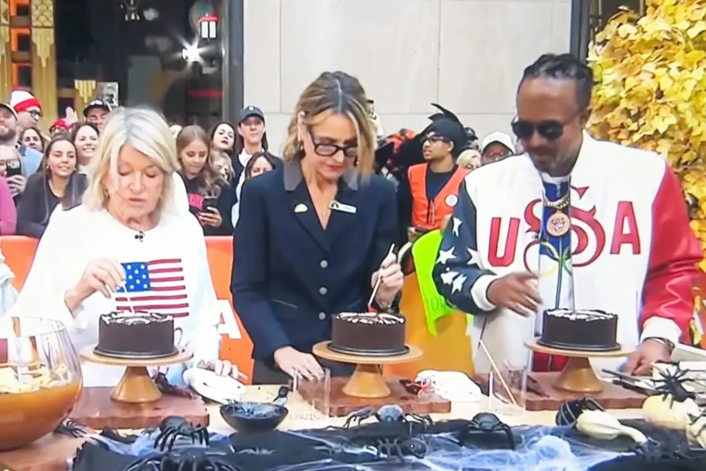 Martha Stewart Craig Melvin.