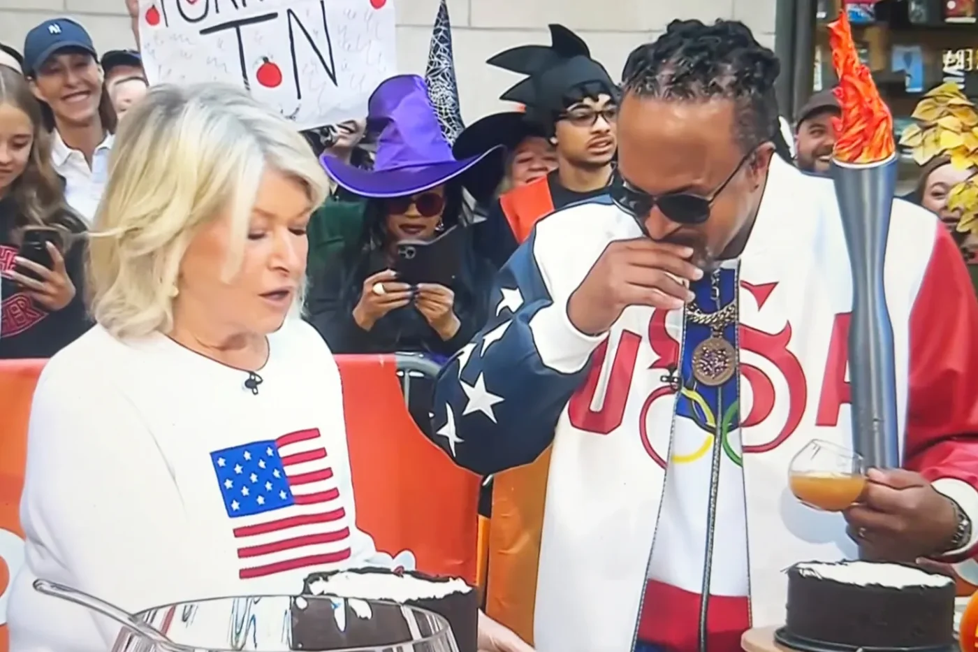 Martha Stewart Craig Melvin.