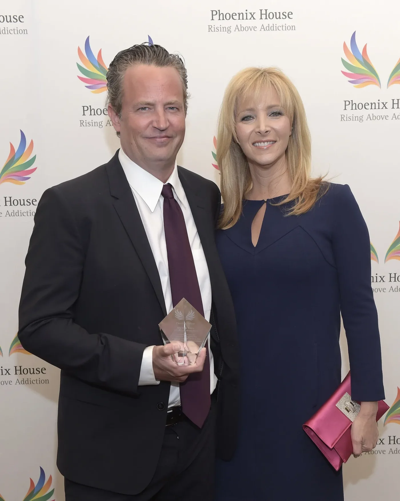 Matthew Perry and Lisa Kudrow at Montage Beverly Hills on June 15, 2015 in Beverly Hills, California.