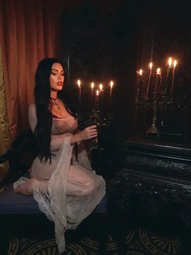 Megan wowed fans with her sizzling shoot