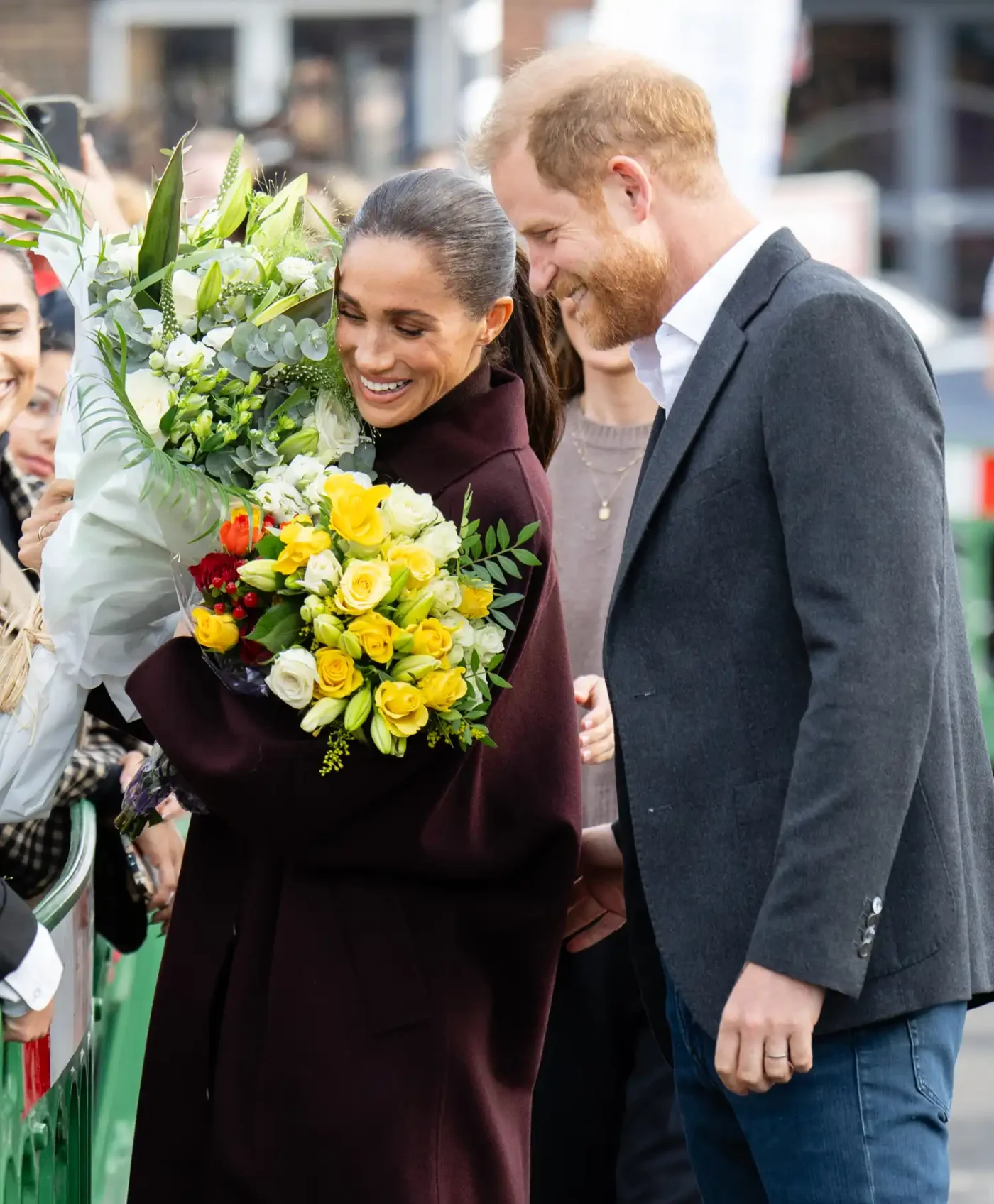 Meghan Markle and Prince Harry on October 15, 2026 in Nottingham, England.