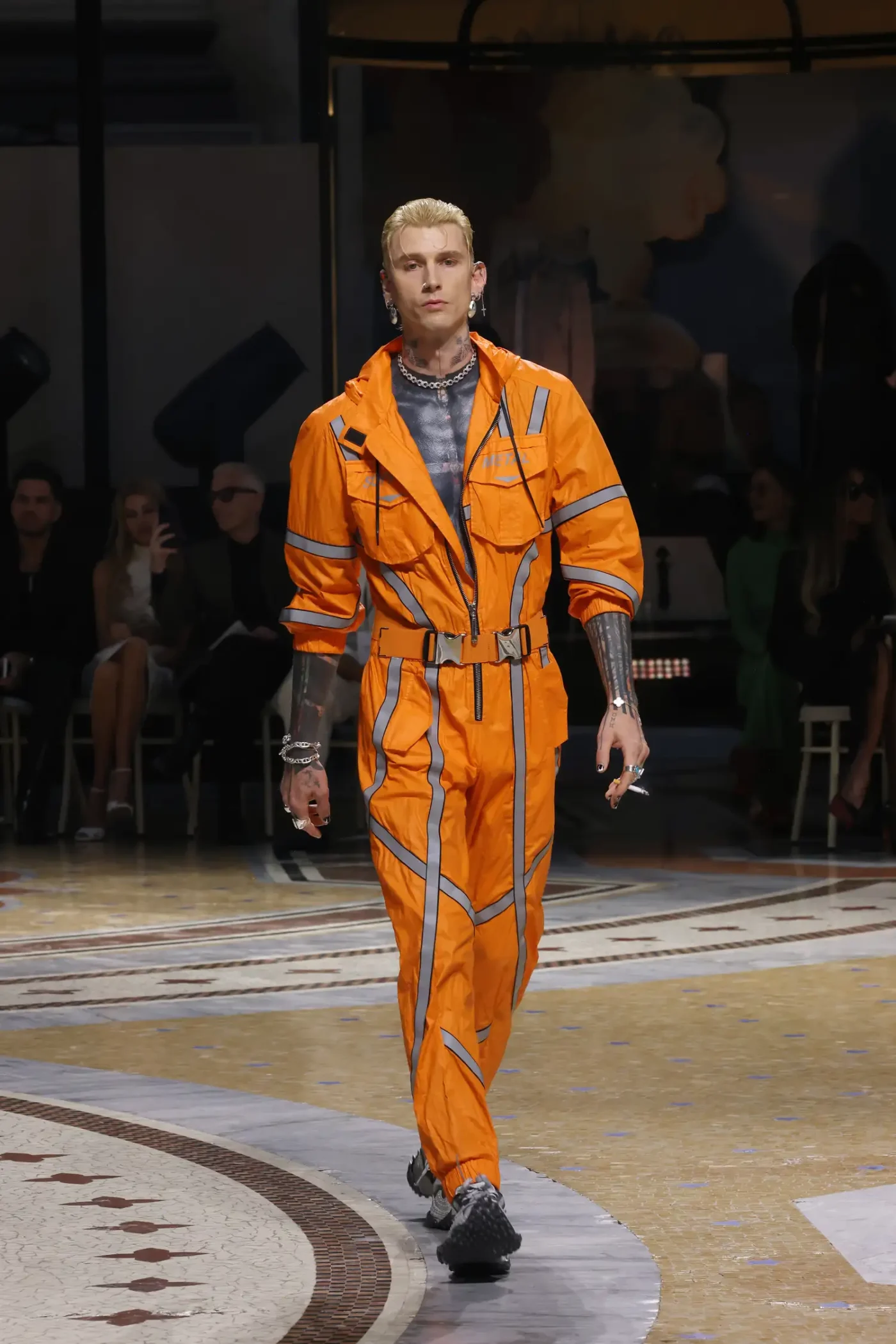 MGK in Milan, Italy on September 22, 2026.