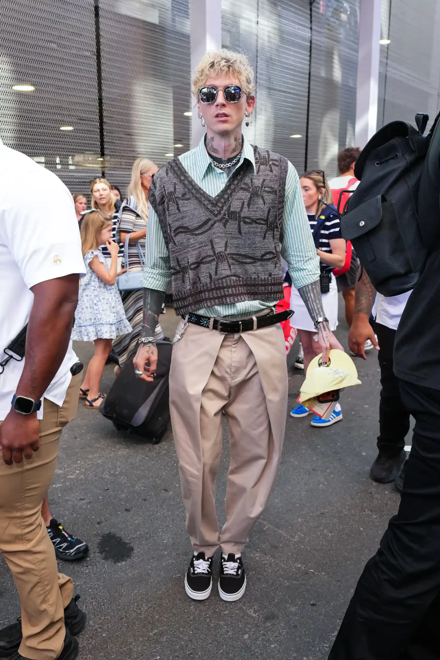 MGK in New York City on September 12, 2026.