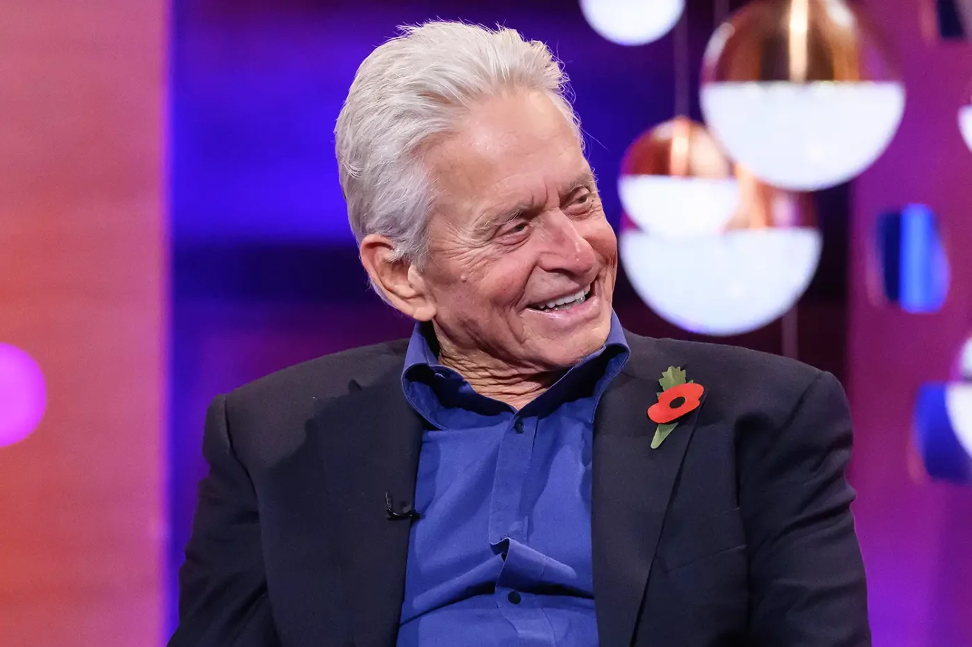 Michael Douglas during filming for the Graham Norton Show, at BBC Studioworks 6 Television Centre, Wood Lane, London, to be aired on BBC One on Friday evening. Picture date: Thursday October 29, 2026.