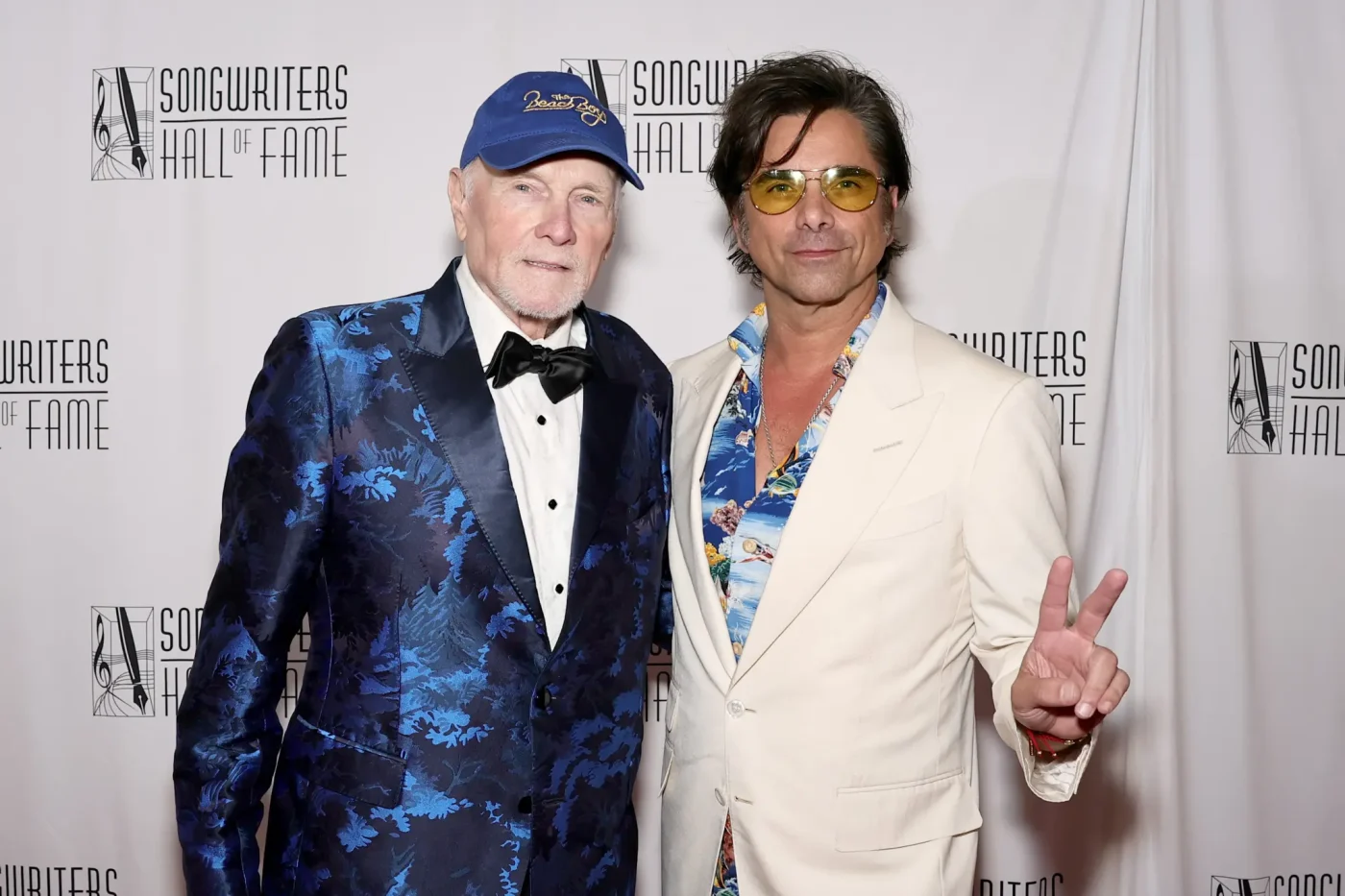 Mike Love and John Stamos