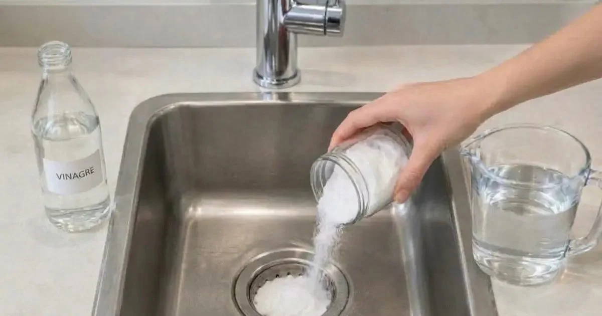 Newly released home cleaning guide reveals why vinegar and baking soda work inside kitchen drains