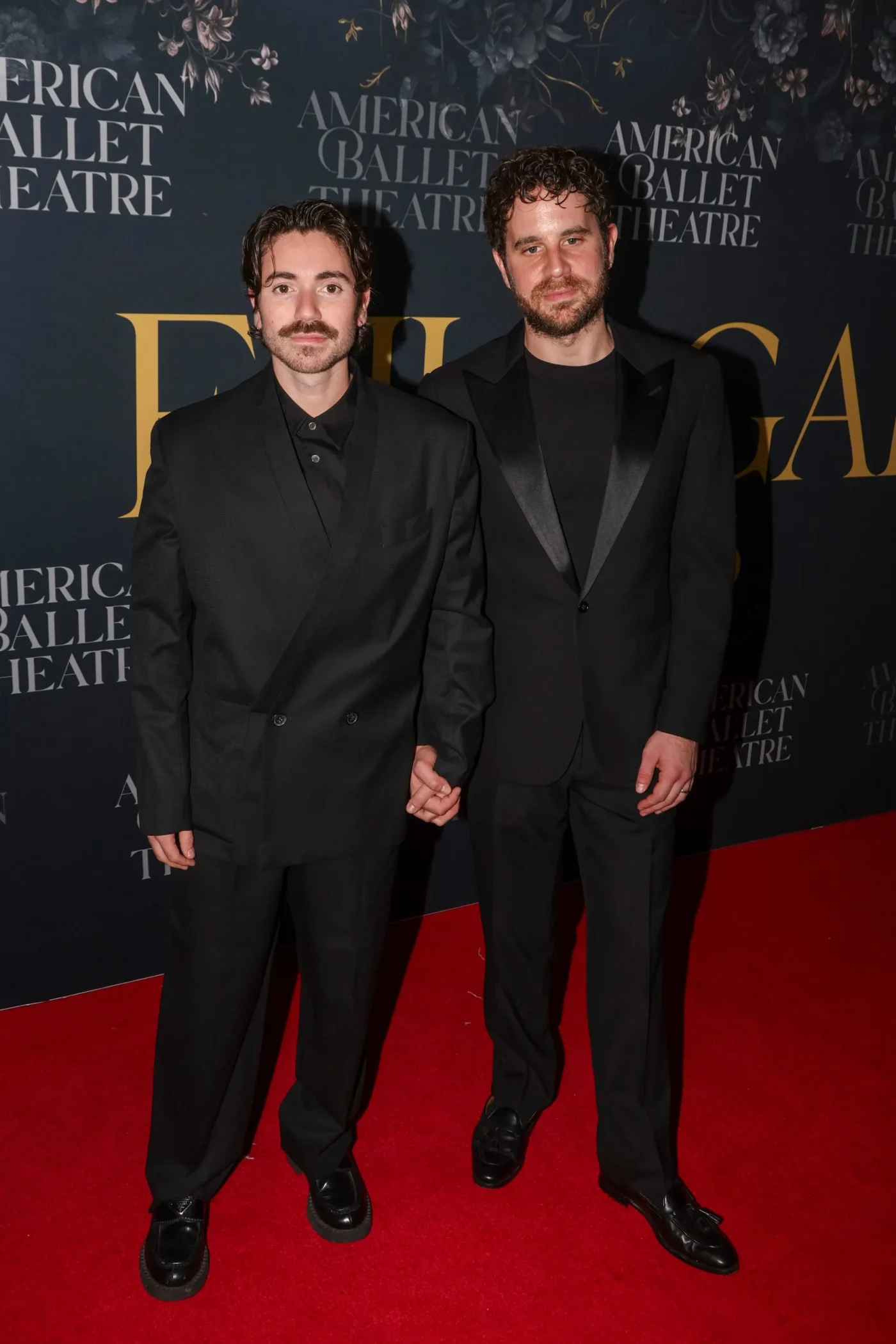 Noah Galvin and Ben Platt on the red carpet at the American Ballet Theatre Fall Gala.