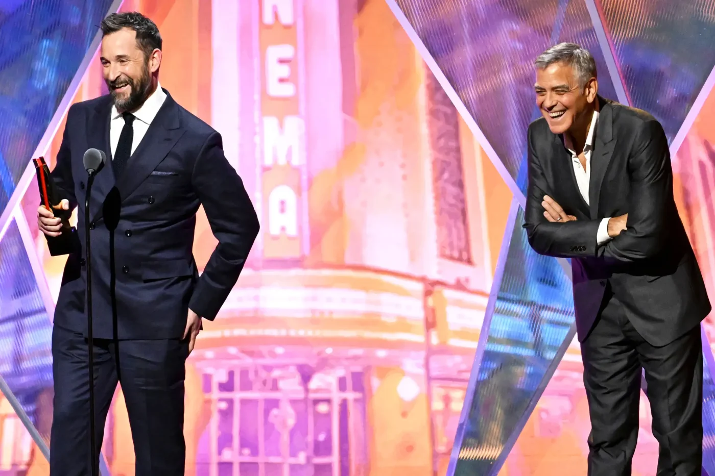 Noah Wyle and George Clooney - 2026 Annual Movies for Grownups Awards with AARP - Show