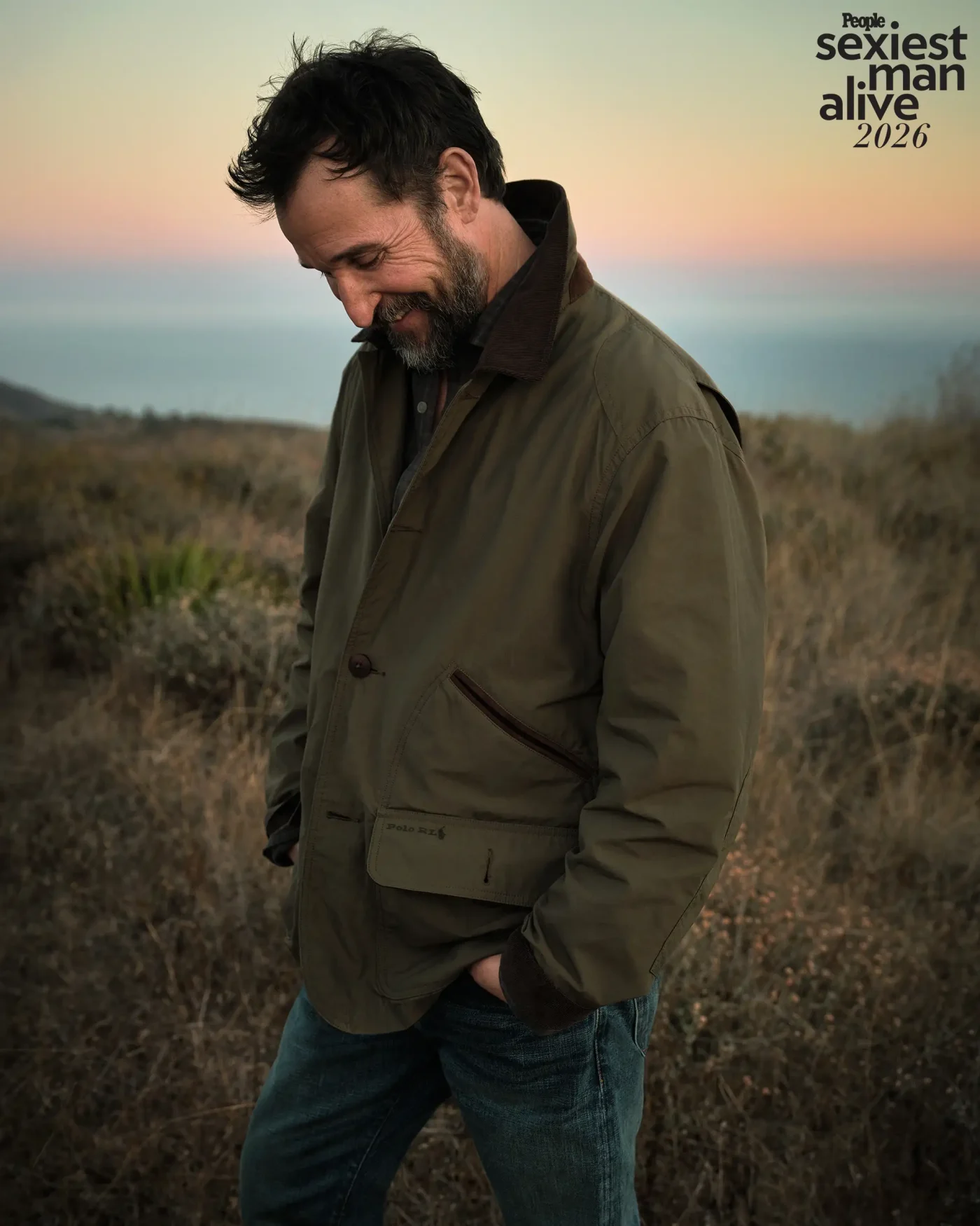 Noah Wyle photographed at Deer Creek Ridge in Malibu, CA for PEOPLE