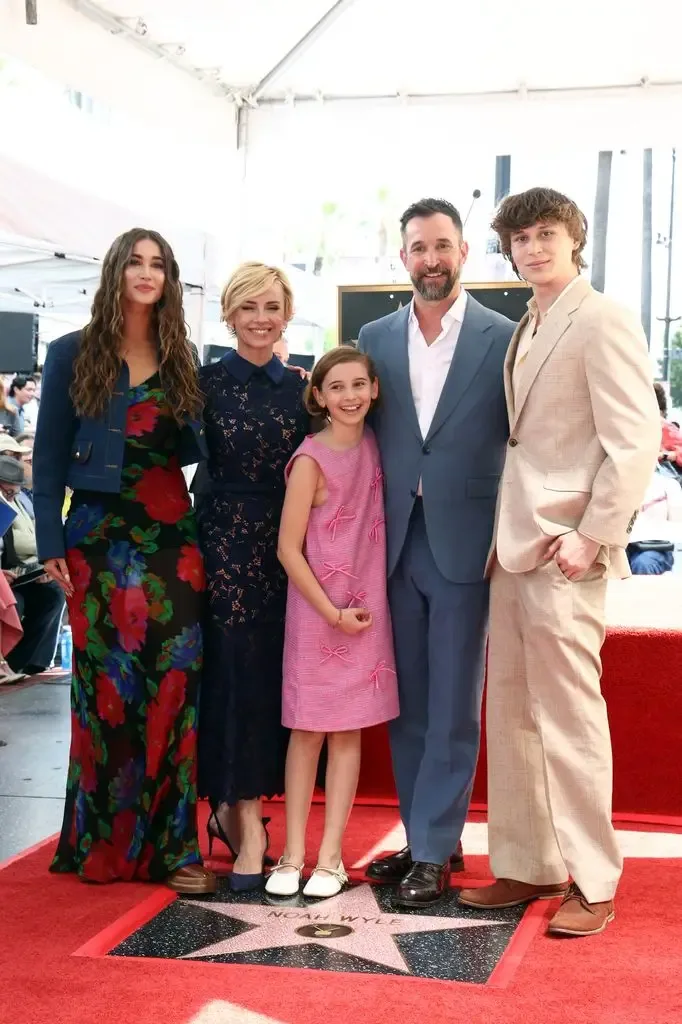 Noah Wyle's rarely seen family