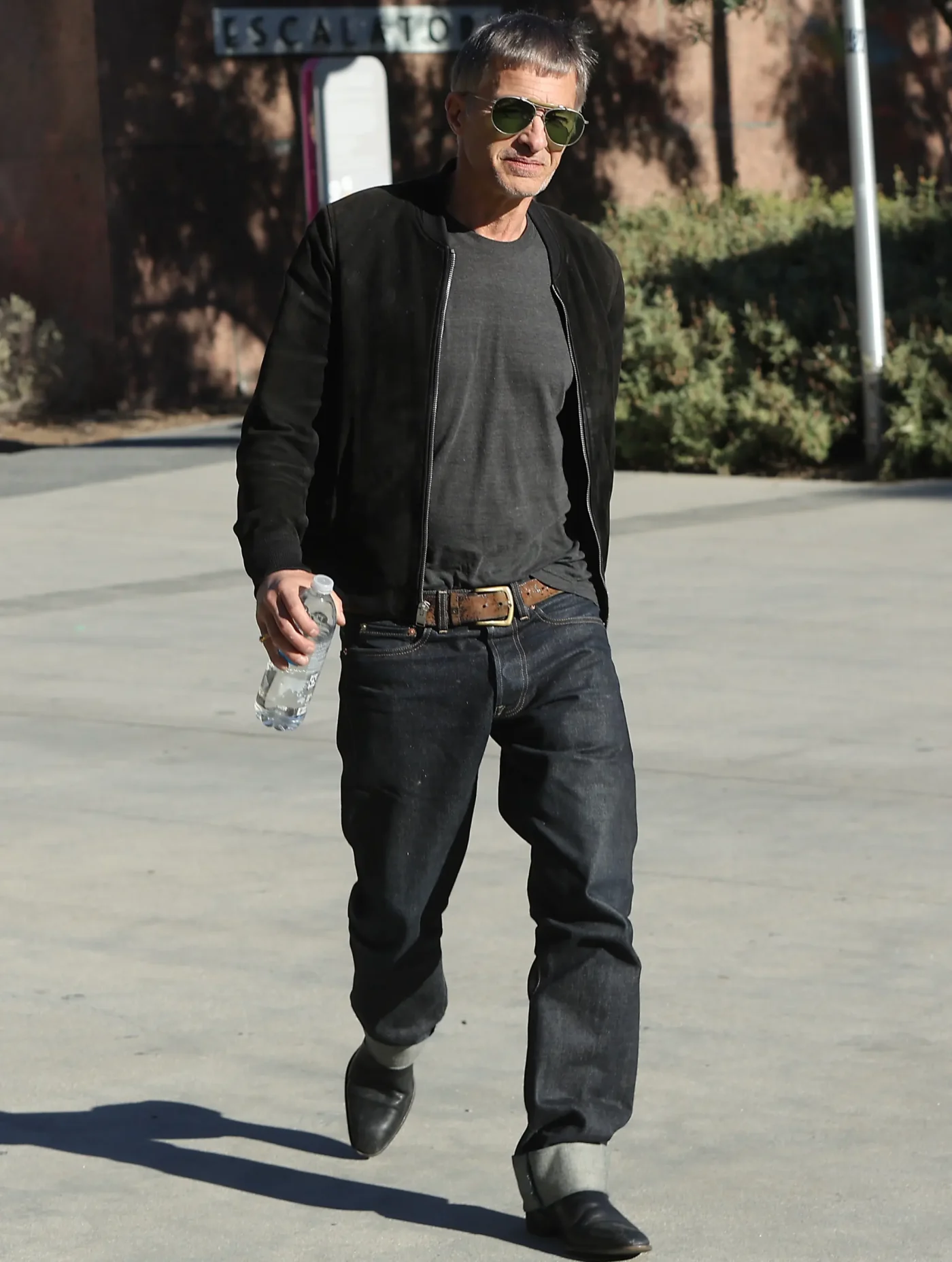 Olivier Martinez arriving at the Stanley Mosk Courthouse in Los Angeles.