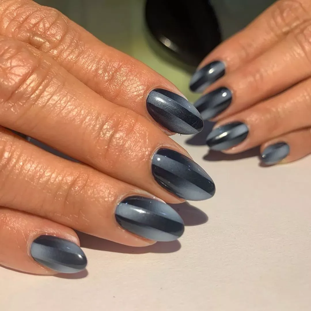 Optical Illulu Delulu Nail Art Designs Dark