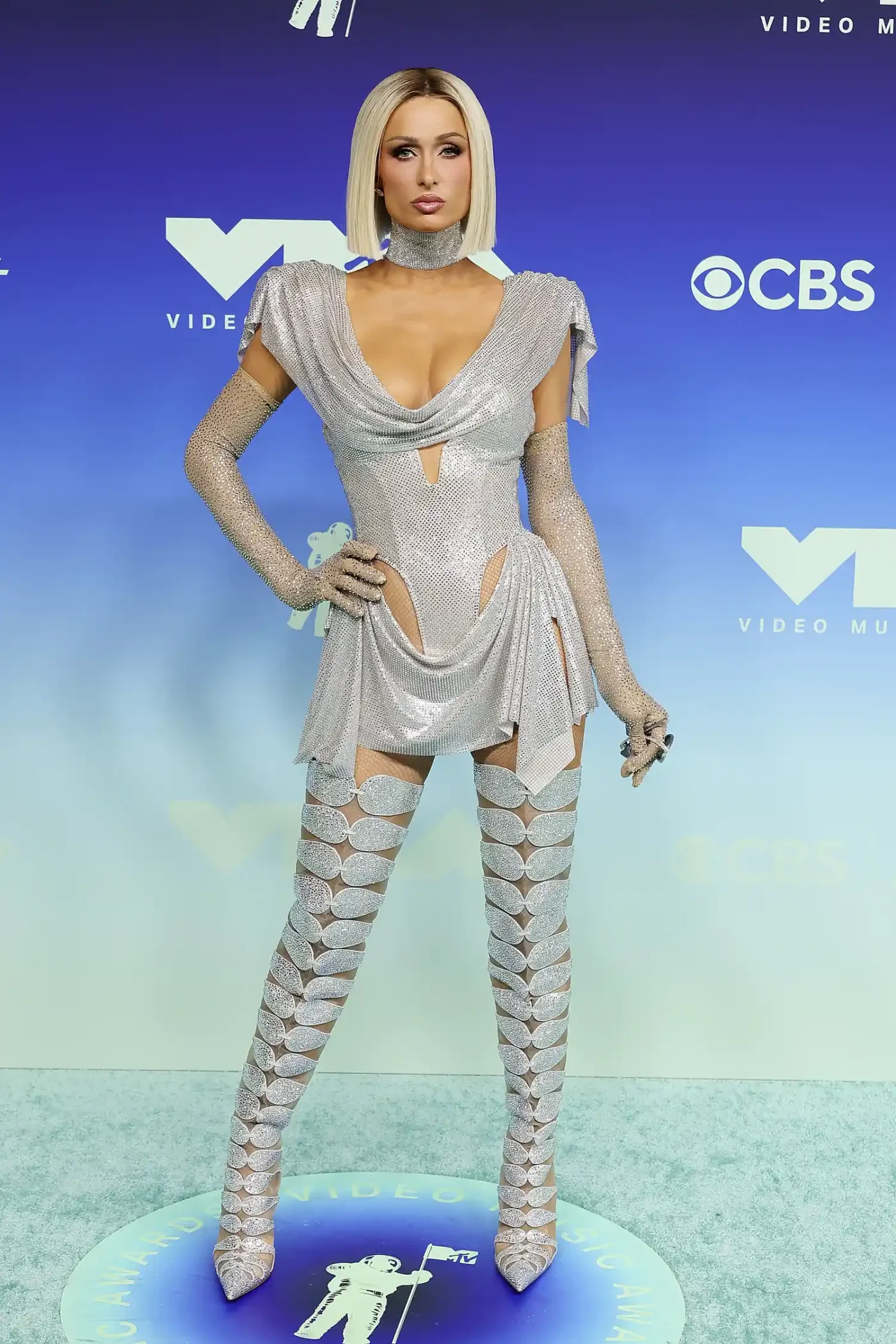 Paris Hilton at the 2026 MTV Video Music Awards.