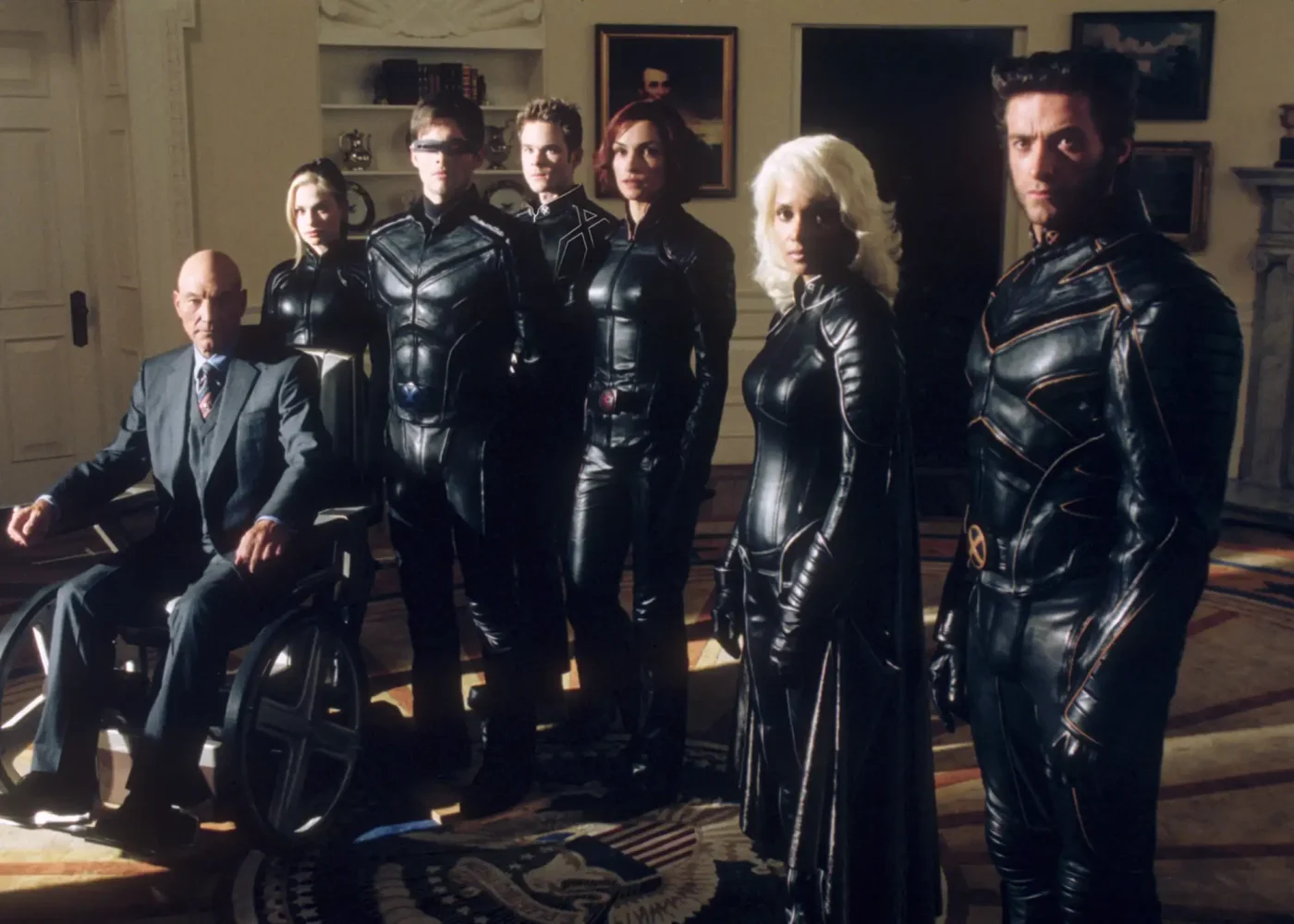 Patrick Stewart, Anna Paquin, James Marsden, Shawn Ashmore, Famke Janssen, Halle Berry, Hugh Jackman, X2, X-Men United