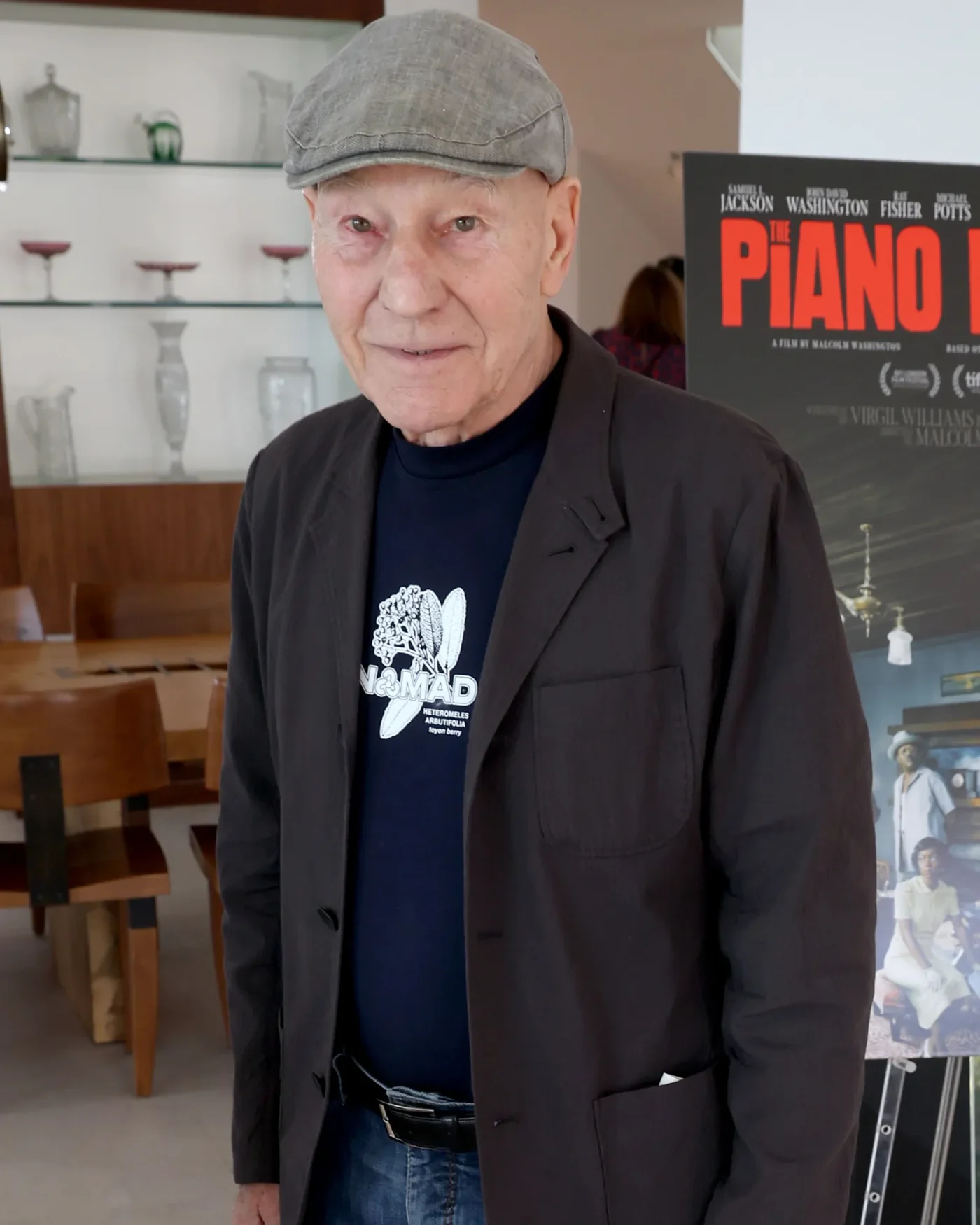 Patrick Stewart attends Netflix