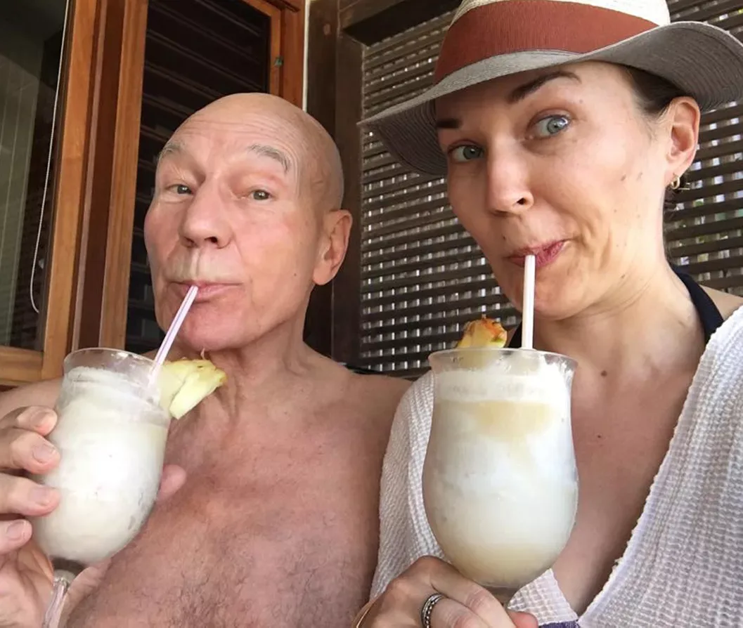 Patrick Stewart posted this photo to his Instagram account on December 6, 2015