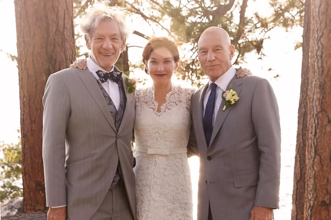 Patrick Stewart posted this photo to his Instagram account on May 25, 2019