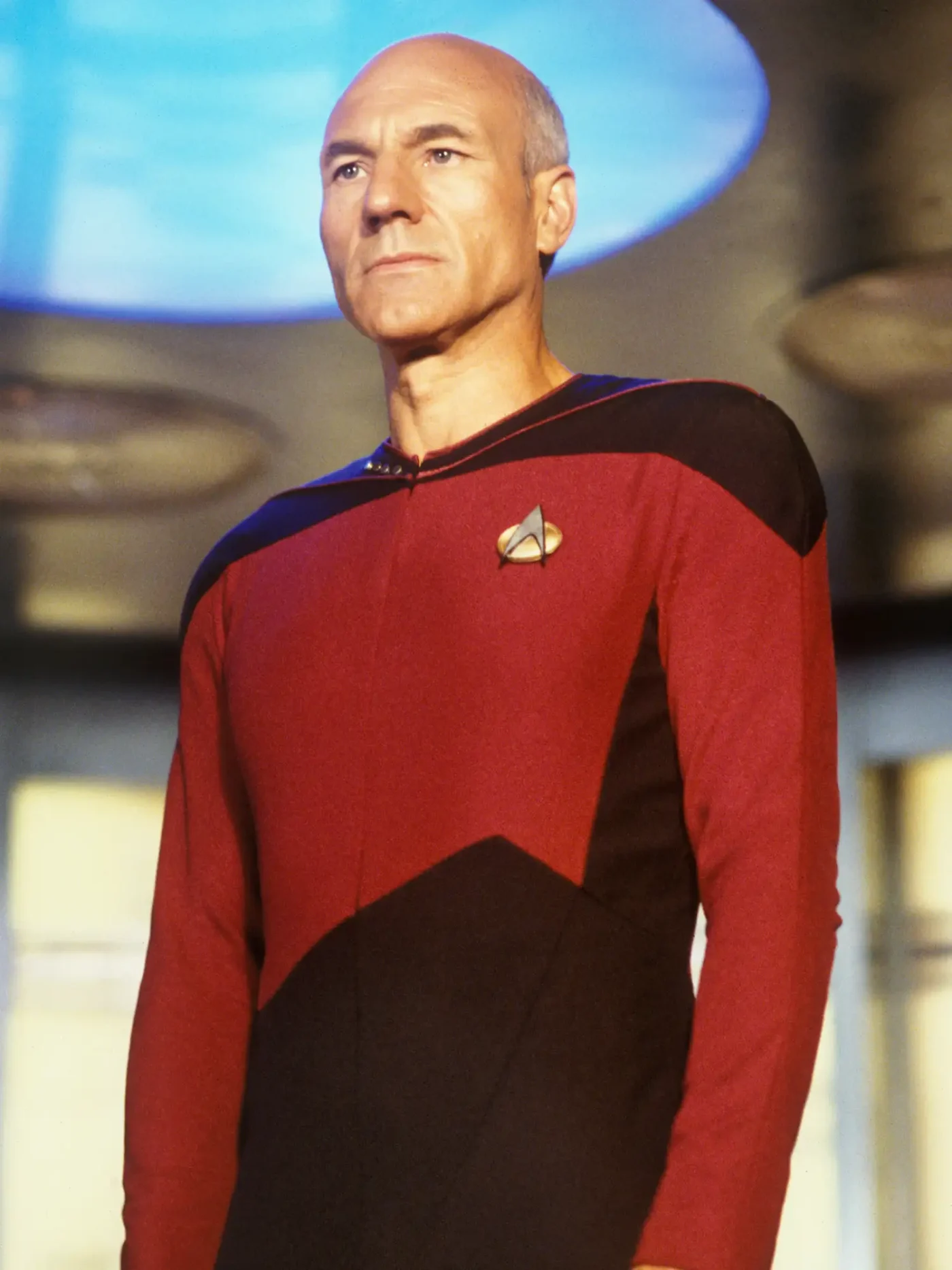 Patrick Stewart, star of TV