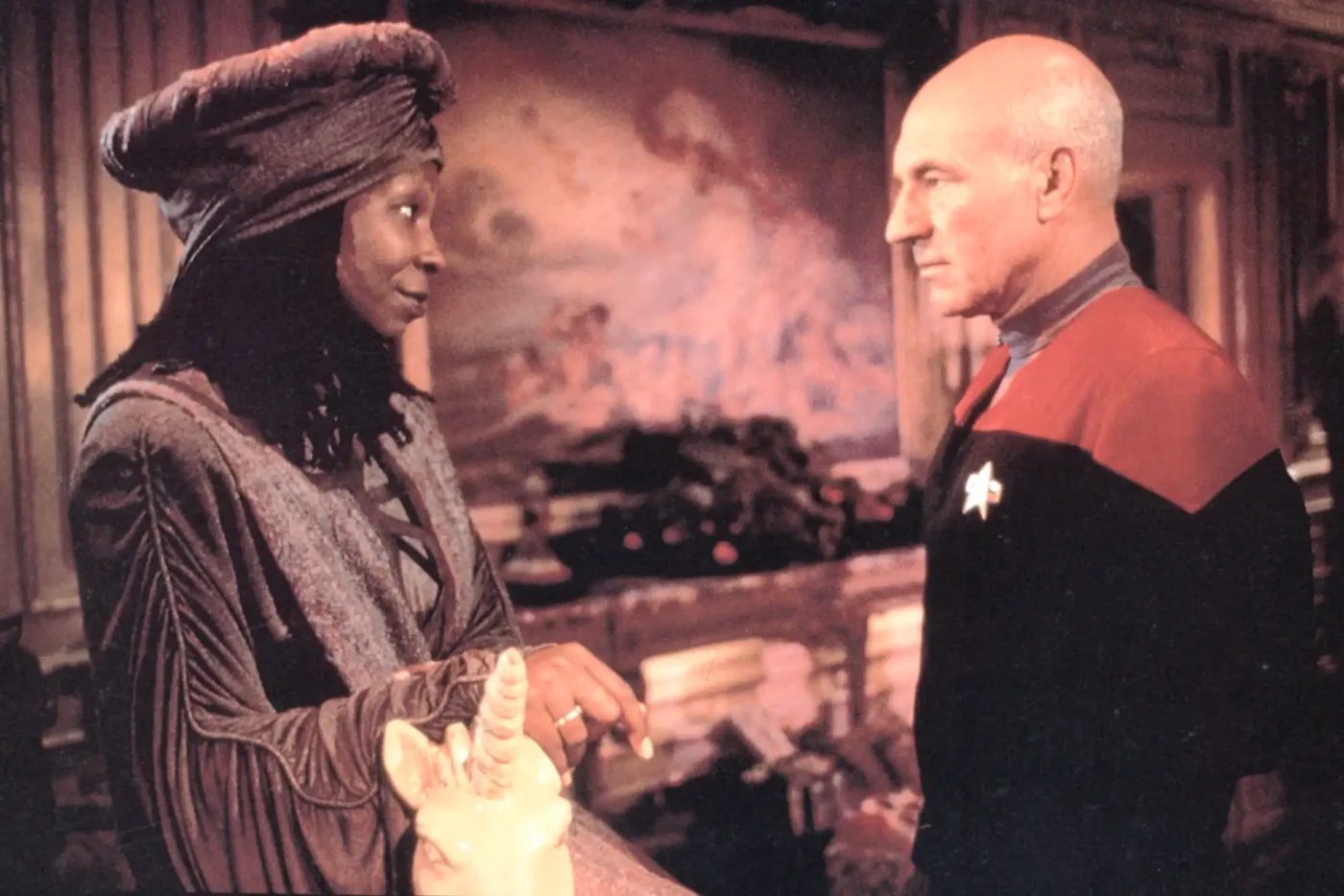 Patrick Stewart, Whoopi Goldberg