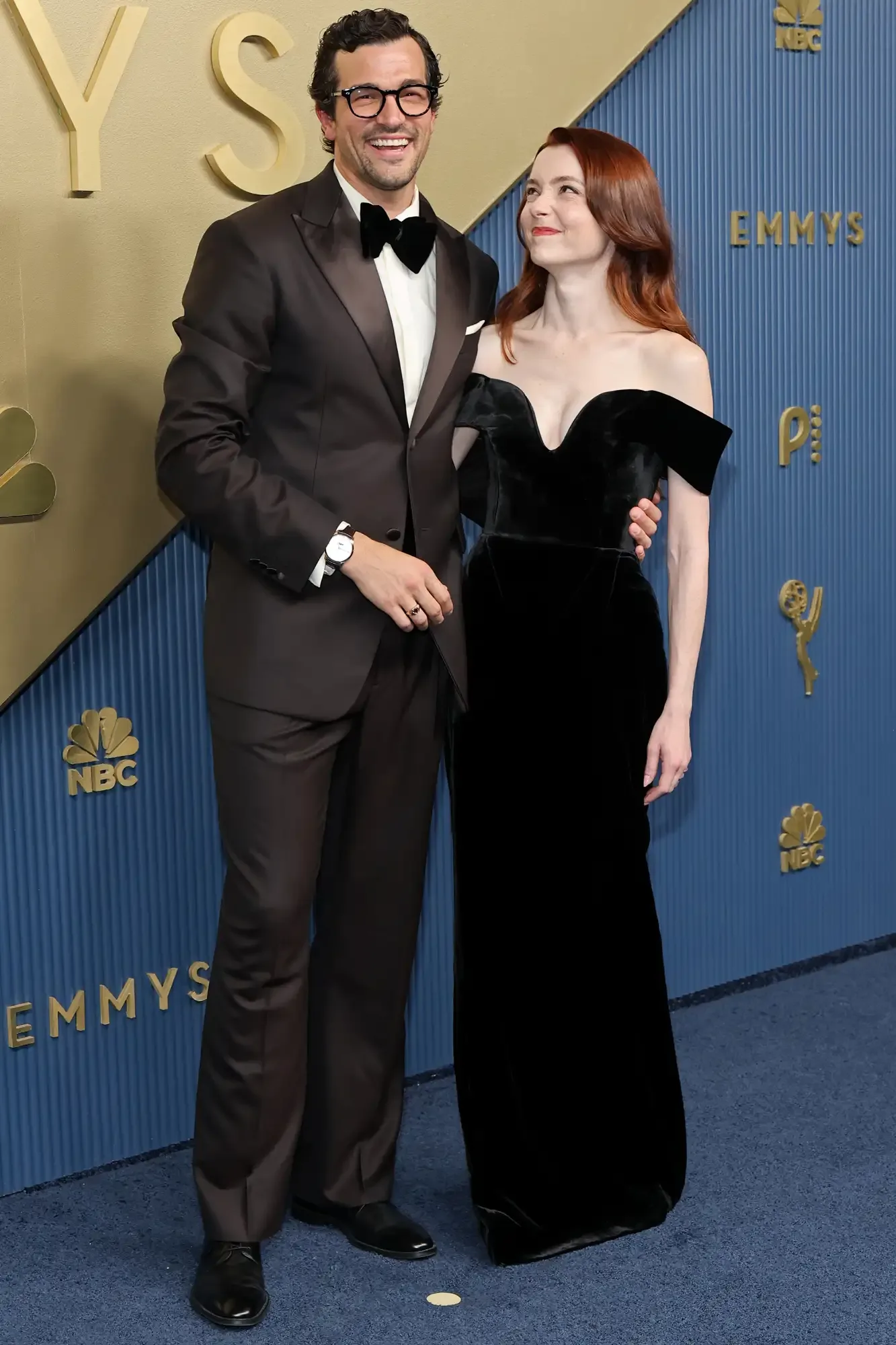 Paul Anthony Kelly and Syd Widziszewski-Kelly attend the 78th Primetime Emmy Awards at