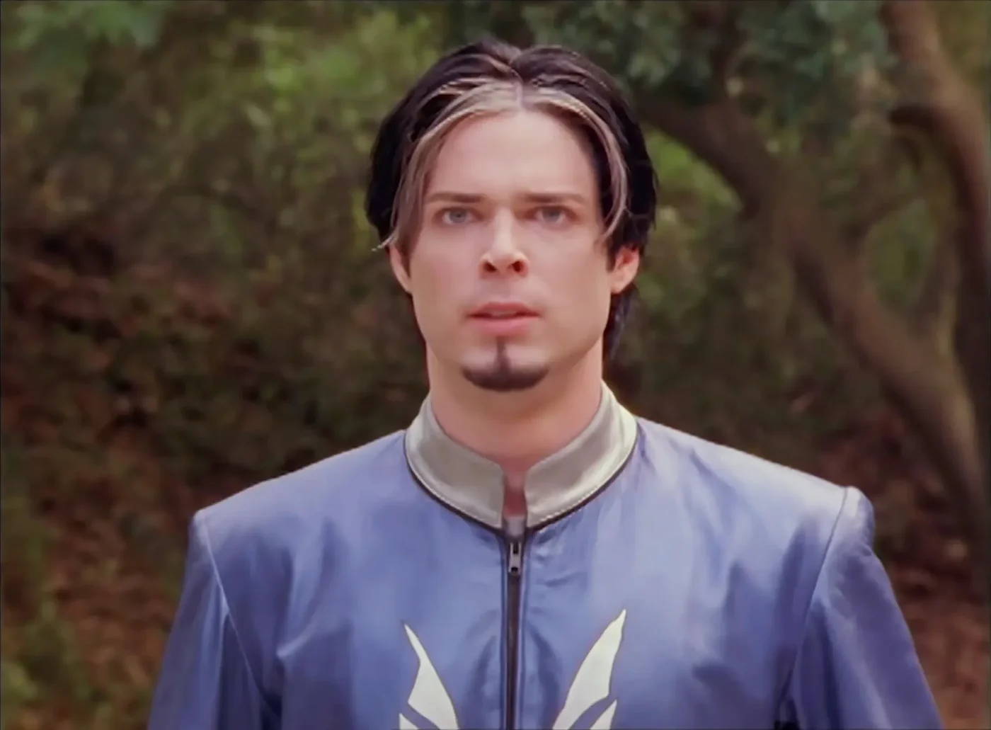 Phillip Andrew as Merrick Baliton in Power Rangers Wild Force.