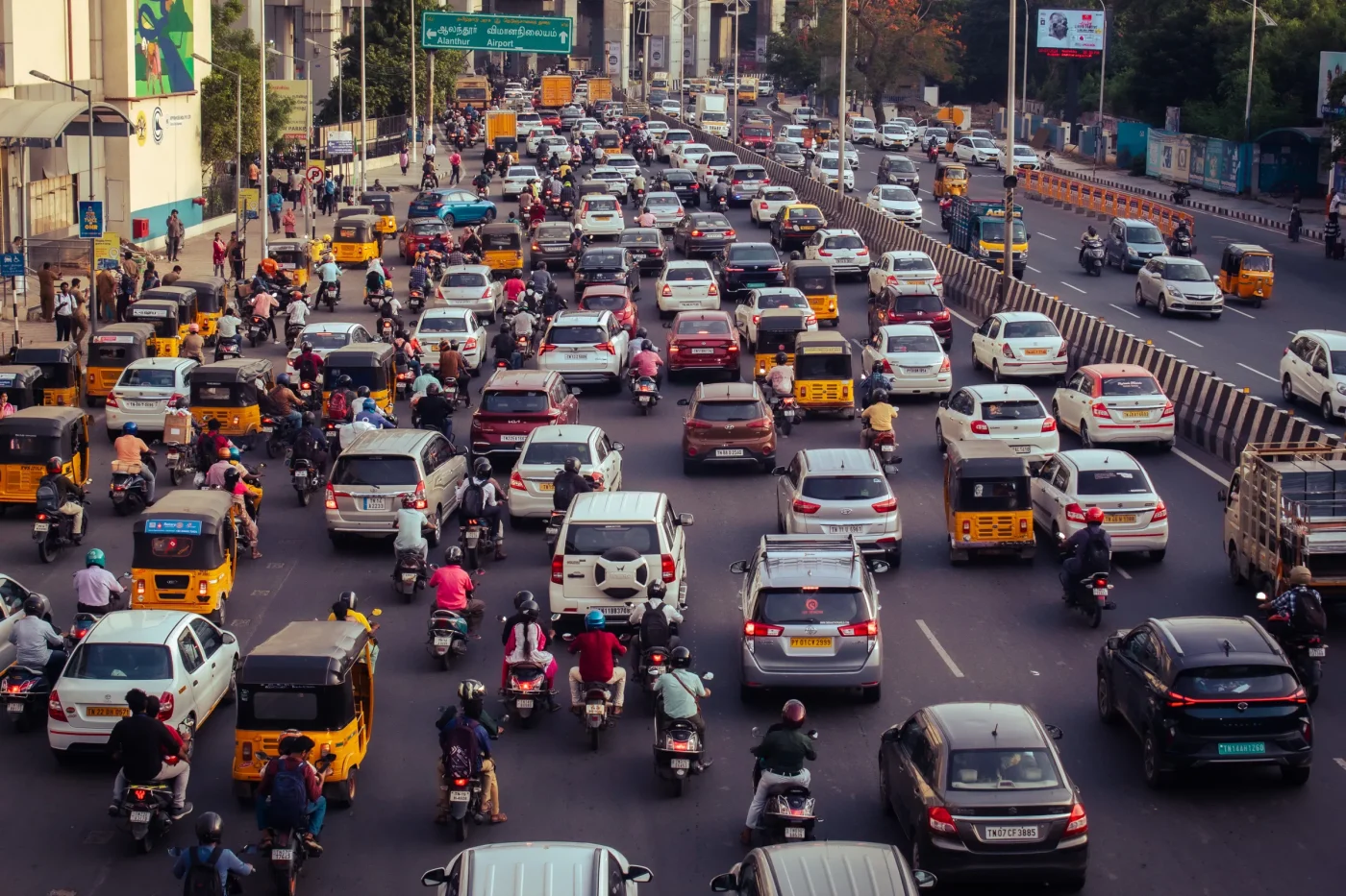 Ripercussioni sul traffico lungo la tangenziale