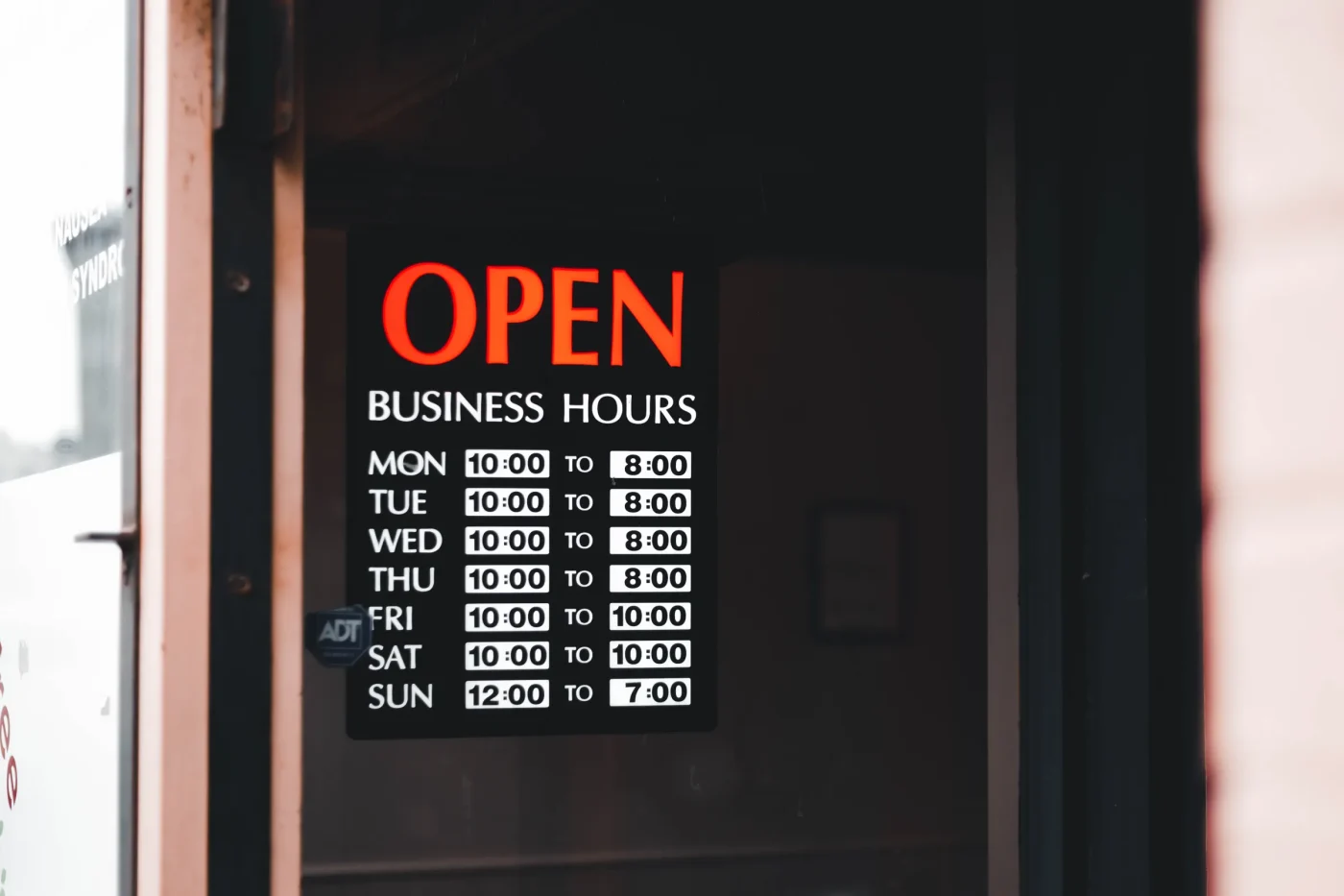 Operating Hours and Regional Timetables