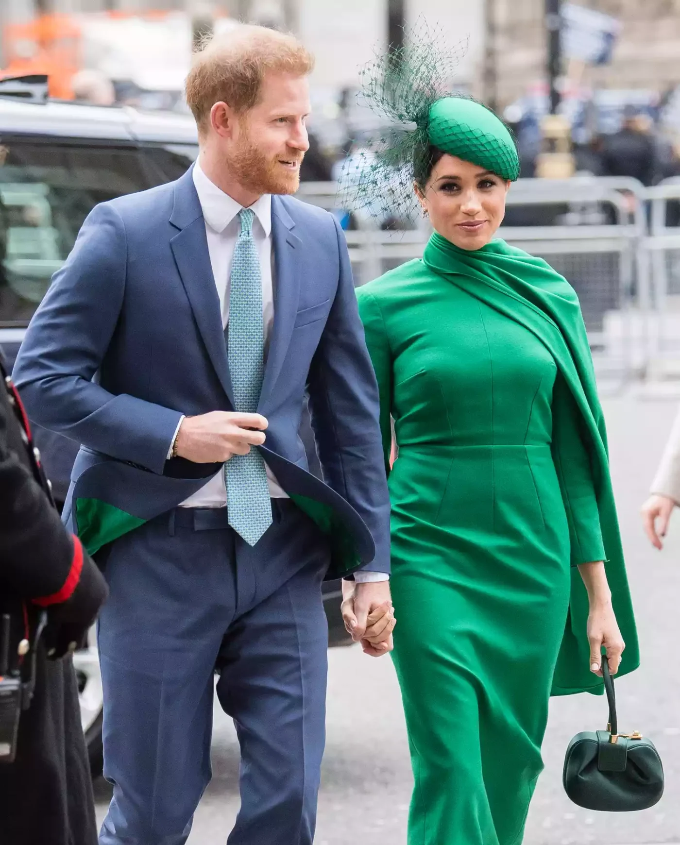 Prince Harry and Meghan Markle on March 9, 2020