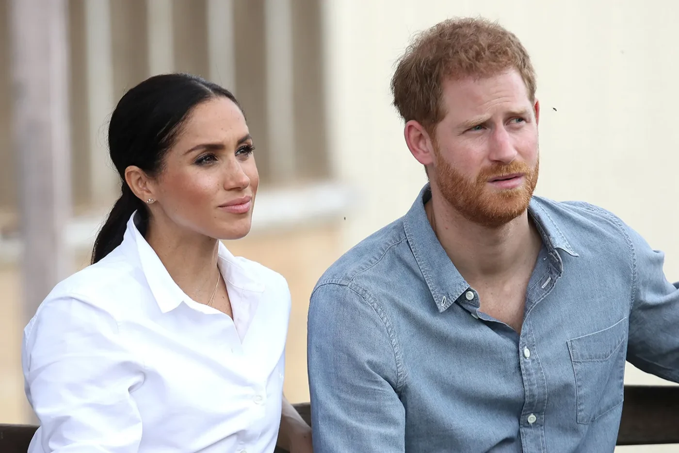 Prince Harry, Duke of Sussex and Meghan, Duchess of Sussex visit a local farming family, the Woodleys, on October 17, 2018 in Dubbo, Australia.