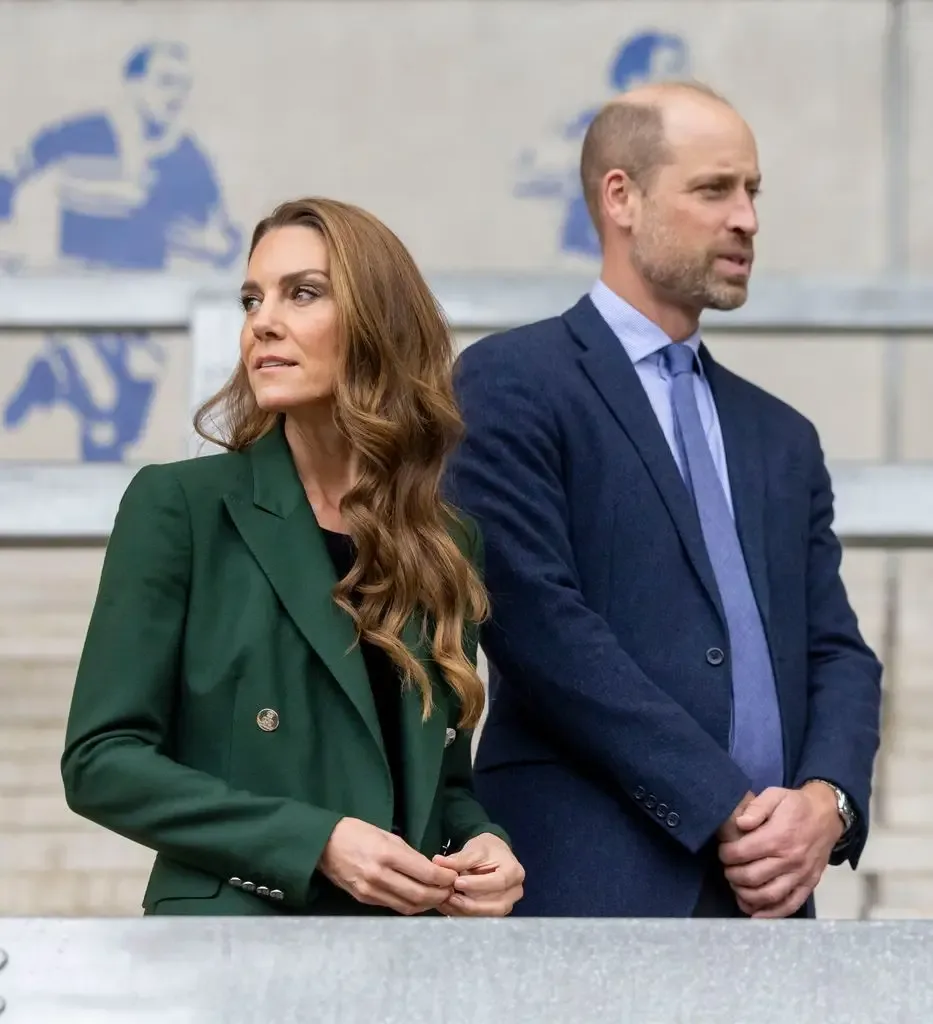 Prince William and Kate pay a visit to the home of the Leeds Rhinos rugby league team at AMT Headingley Rugby Stadium