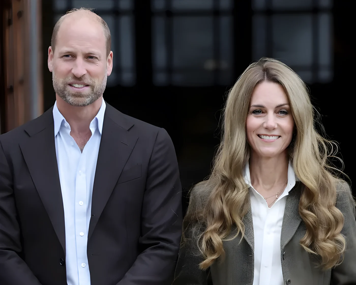 Prince William, Prince of Wales and Catherine, Princess of Wales during their visit to the Natural History Museum