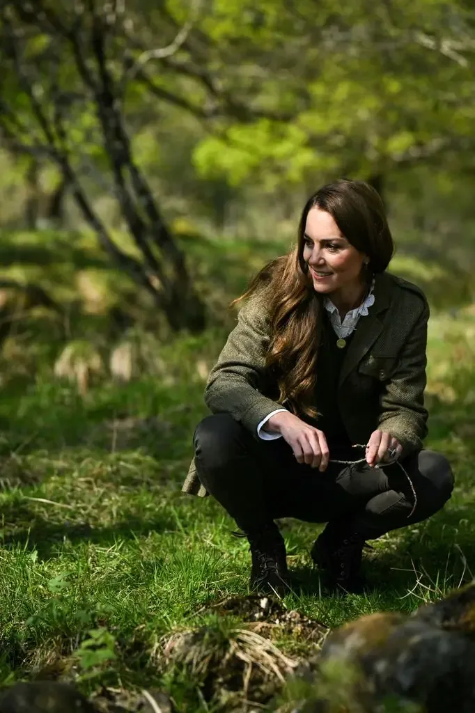 Princess Catherine in nature