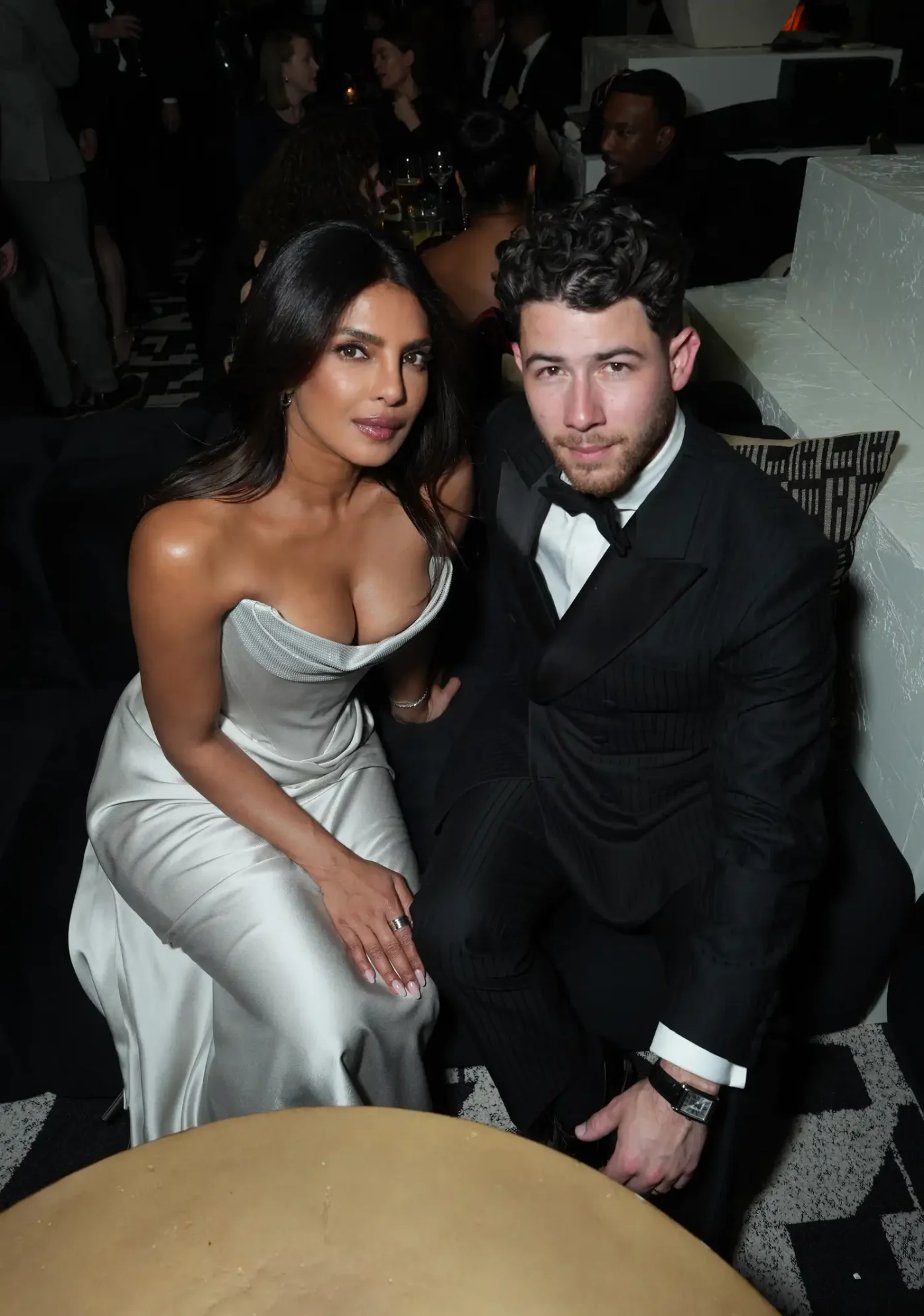 Priyanka Chopra and Nick Jonas attend Netflix