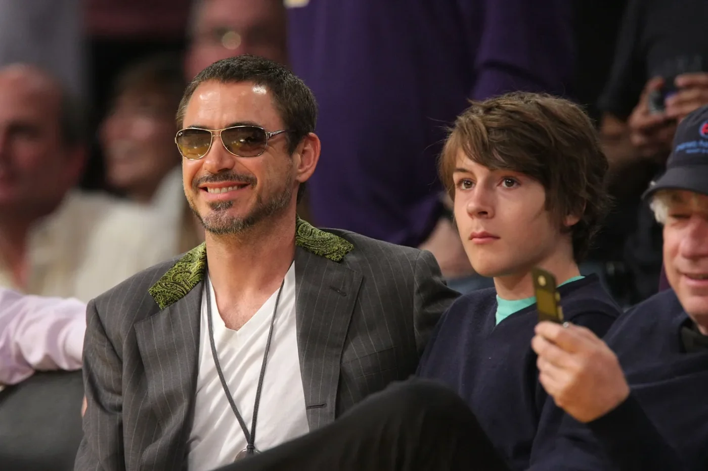 Roberty Downey Jr. and Indio Downey