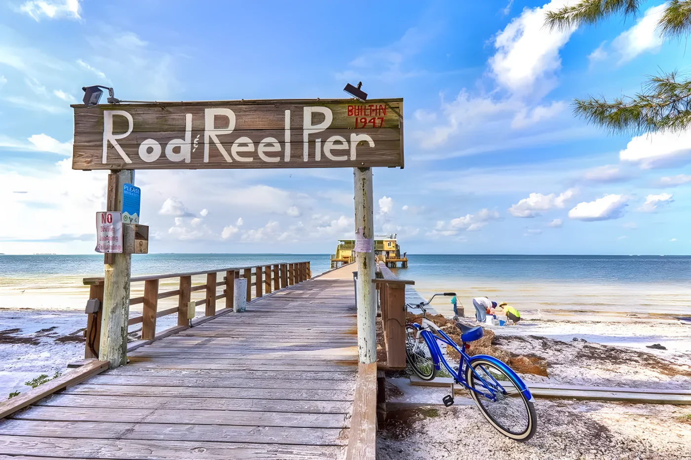 Rod and Reel Pier on Anna Maria Island where some of the best seafood in the state can be found