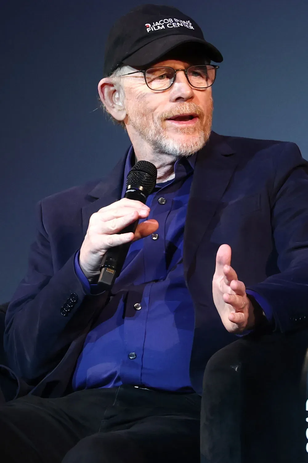 Ron Howard speaks onstage at the Avedon Q&A during the 29th SCAD Savannah Film Festival on October 28,