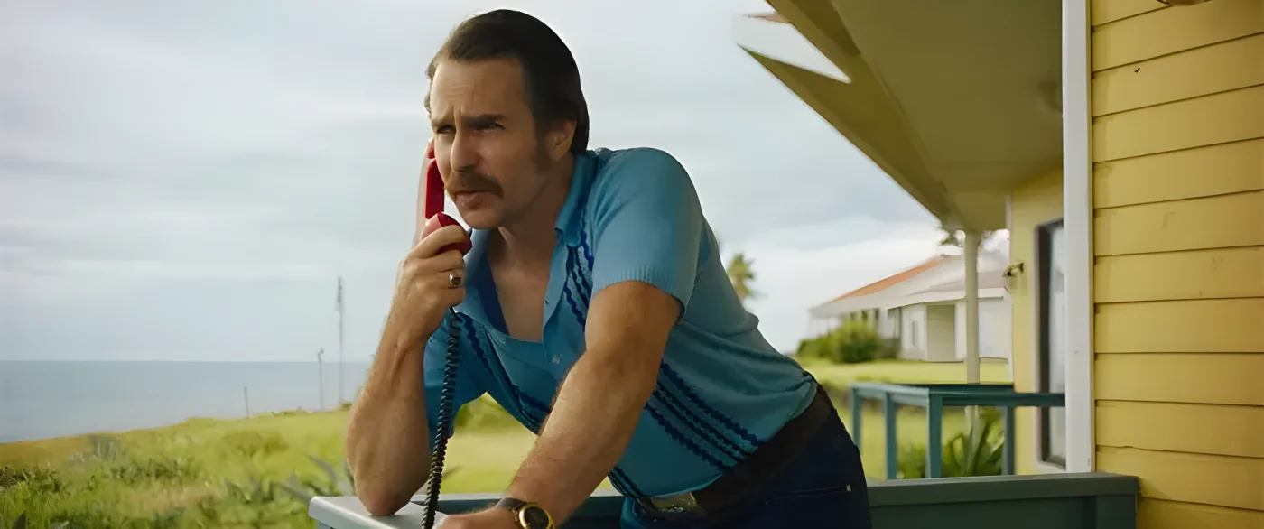Sam Rockwell in WILD HORSE NINE