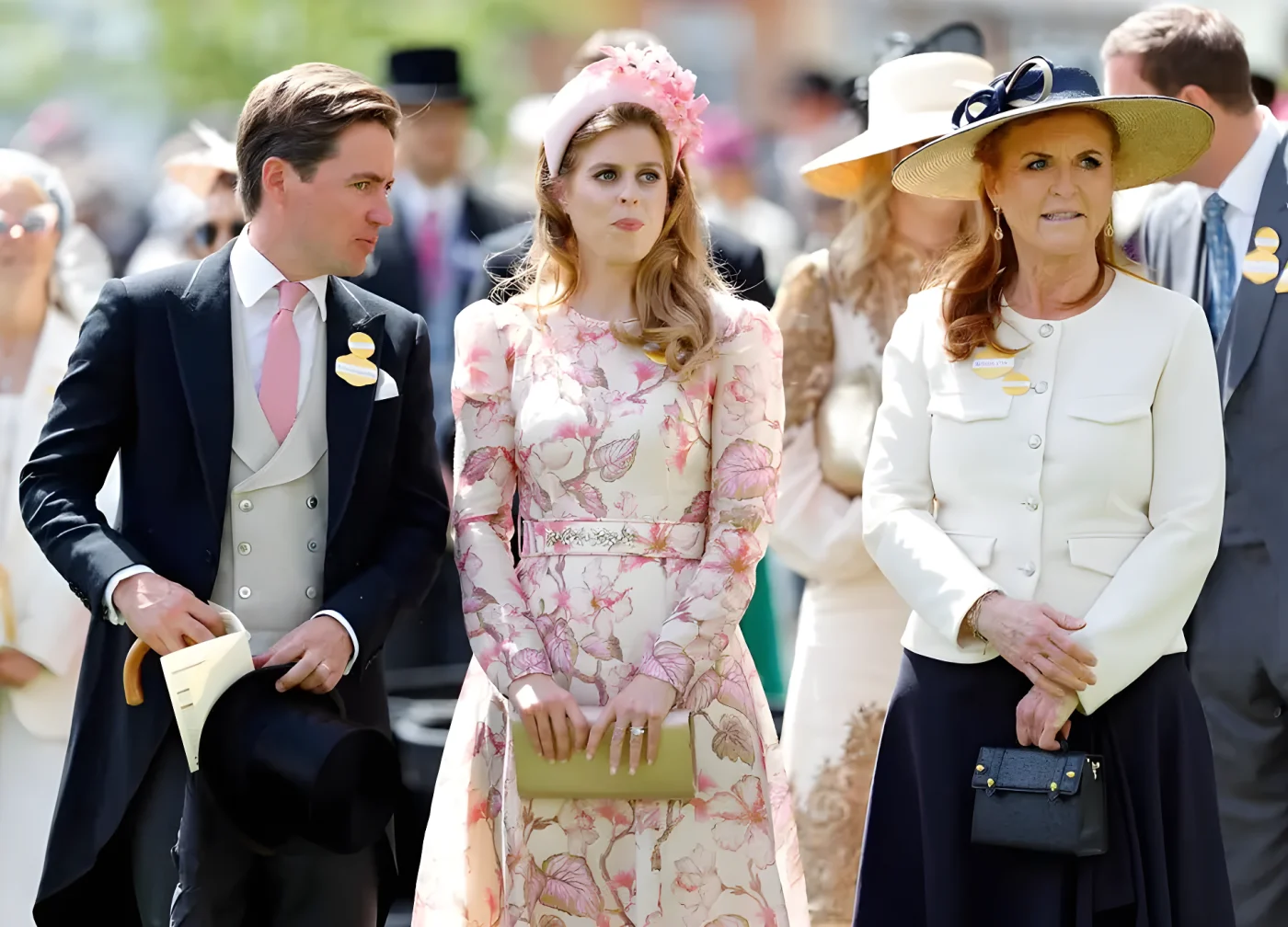 Sarah Ferguson "never approved" of her daughter, Princess Beatrice's marriage to Edo Mapelli Mozzi, a royal expert has claimed