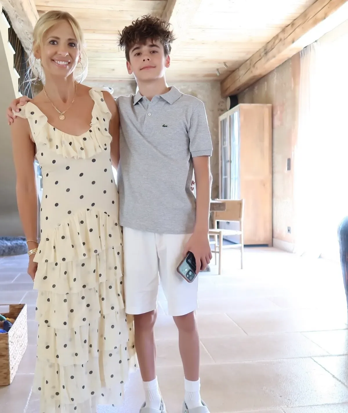 Sarah Michelle Gellar with her son Rocky