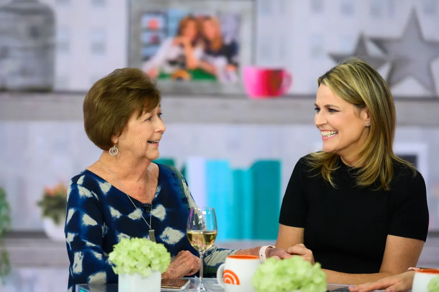 Savannah Guthrie and mom Nancy on the