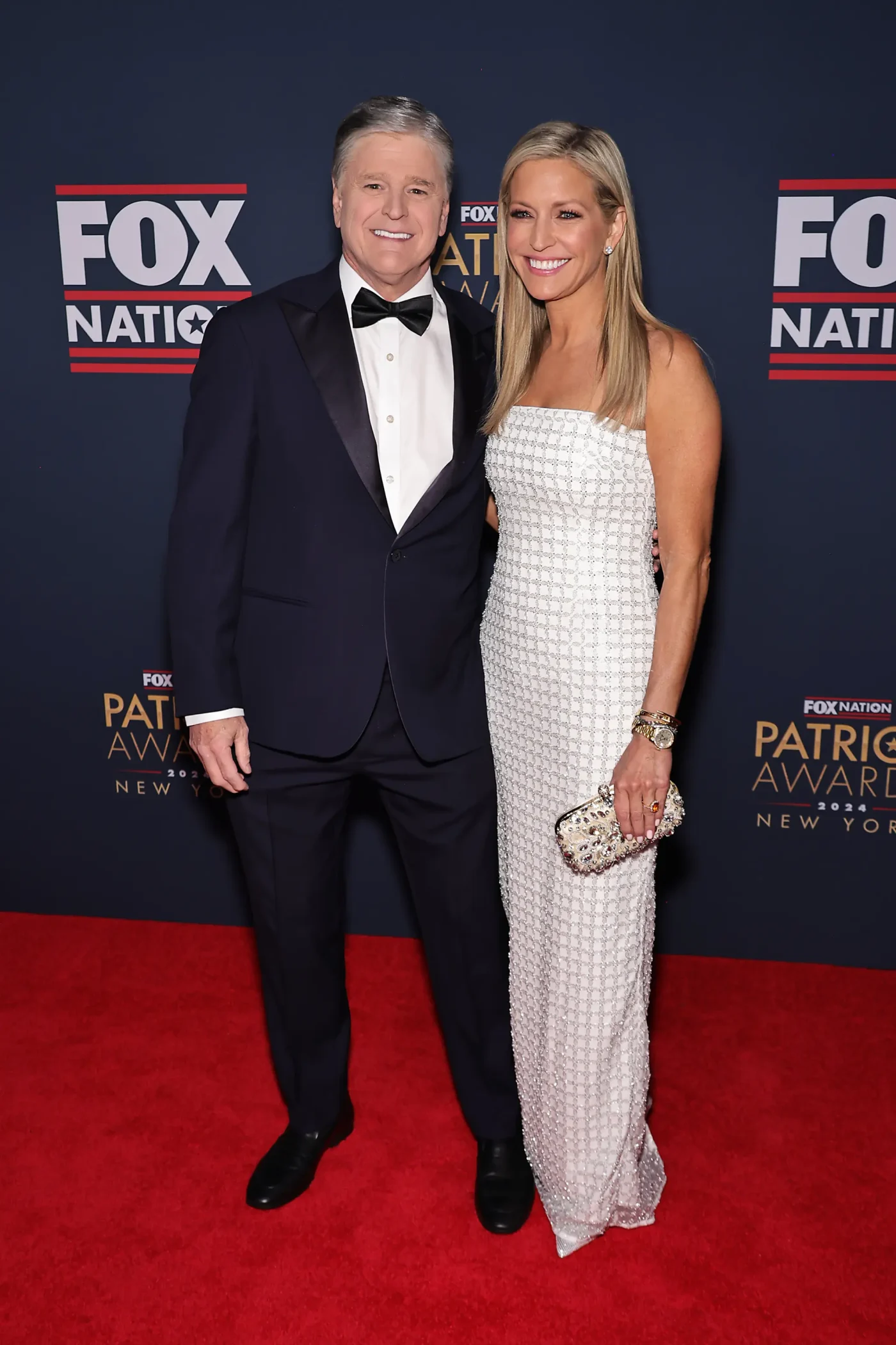 Sean Hannity and Ainsley Earhardt at FOX Nation