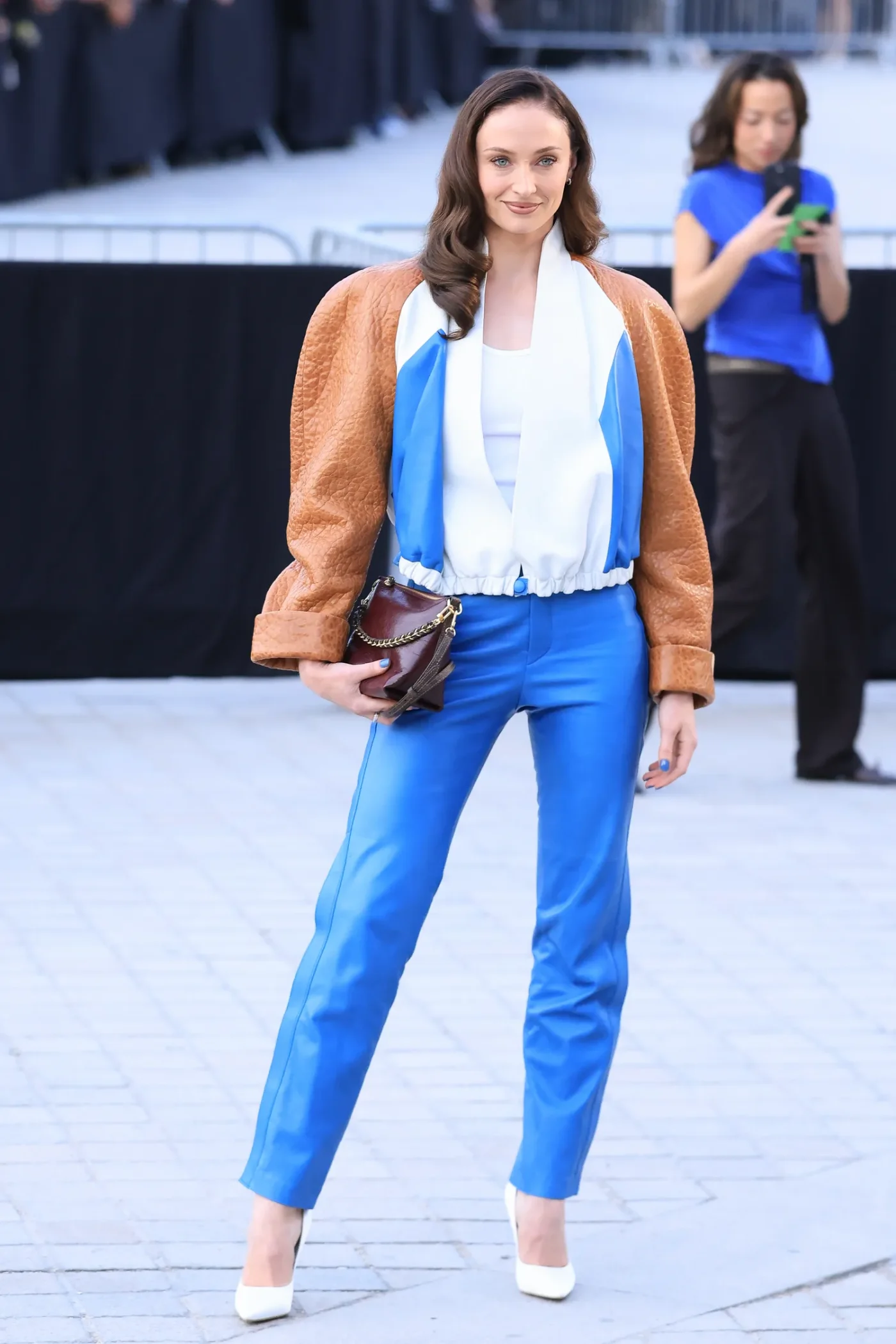Sophie Turner attends the Louis Vuitton Womenswear Spring/Summer 2027 show as part of Paris Fashion Week on October 6, 2026