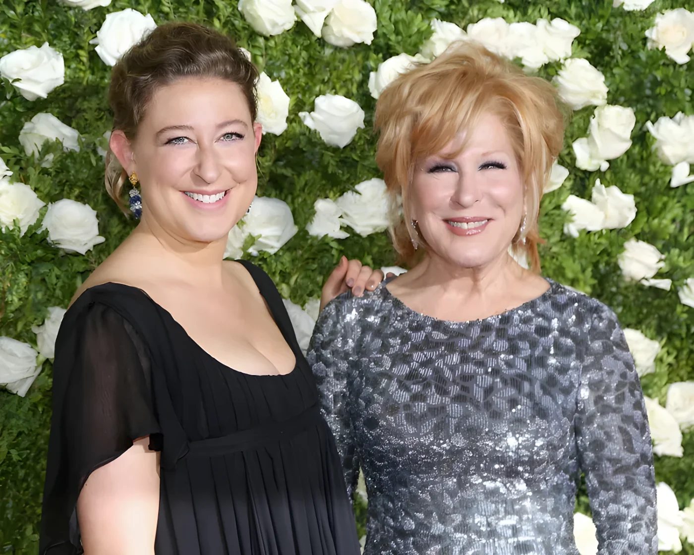 Sophie Von Haselberg and Bette Midler at the 71st Annual Tony Awards on June 11, 2017.