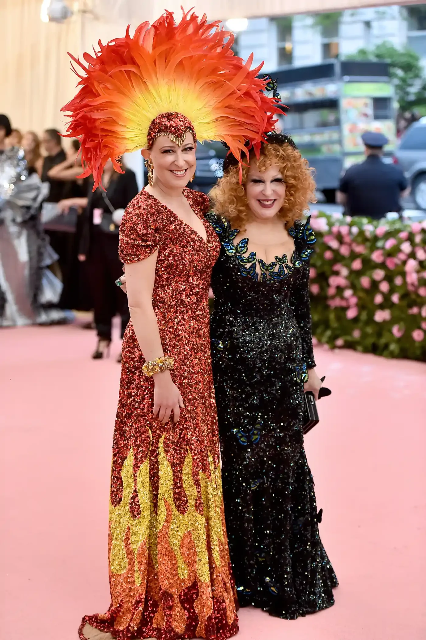 Sophie Von Haselberg and Bette Midler attend the 2019 Met Gala on May 6, 2019 in New York City.