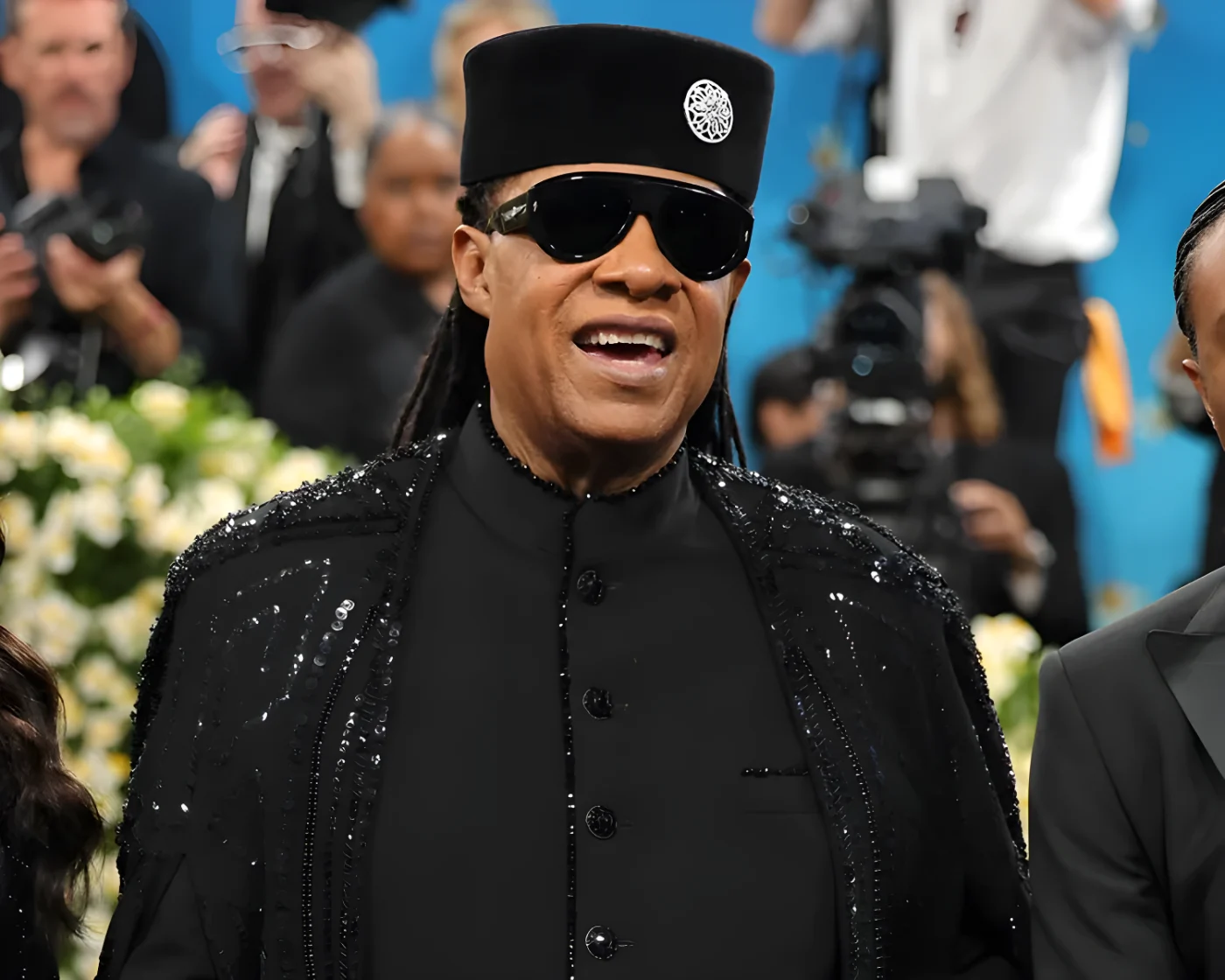 Stevie Wonder at the 2025 Met Gala Celebrating
